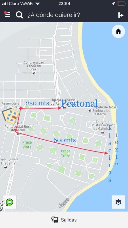 Ferienwohnung Porto Cavalinho Apartamento 2 Pôrto das Galinhas Exterior foto